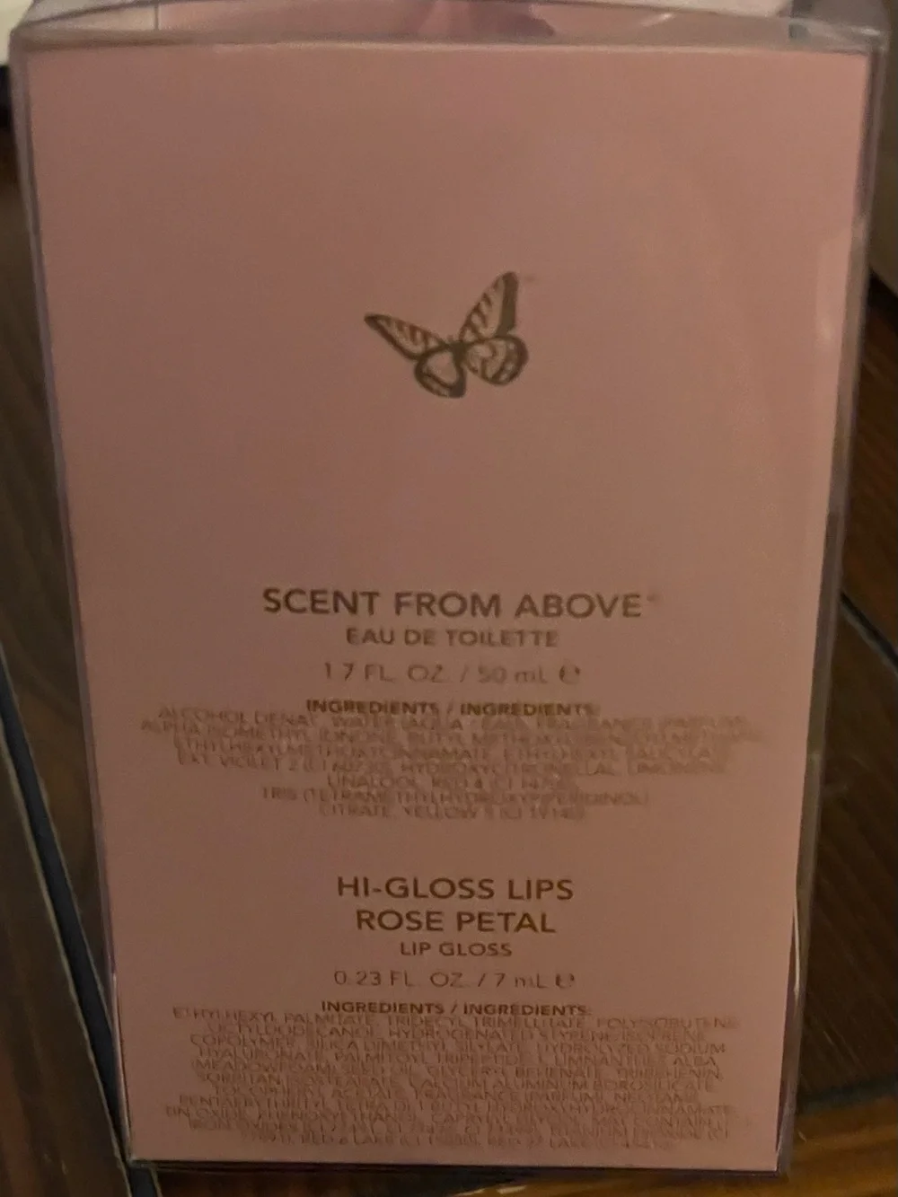 Dolly Parton Scent From Above Lip Gloss & Mini Fragrance Set.